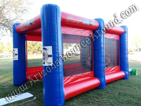 Inflatable hockey game rentals Denver Colorado